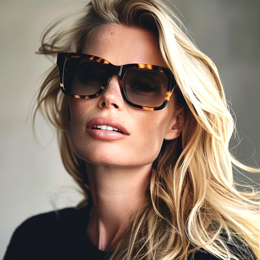 Havana Oversized Sunglasses for Women